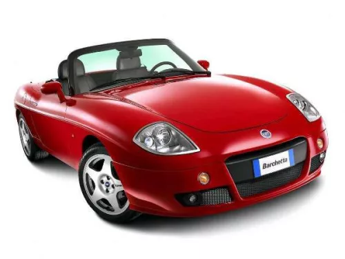 FIAT Barchetta plachta na auto