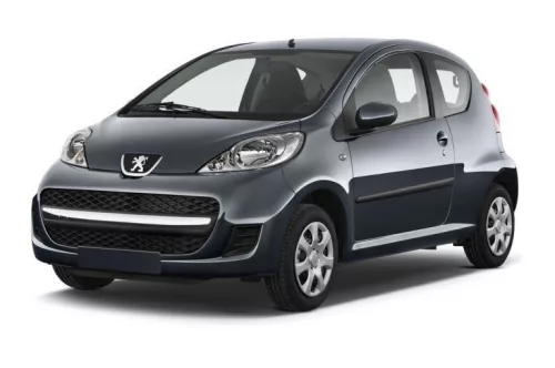 PEUGEOT 107 plachta na auto (2005-2014)