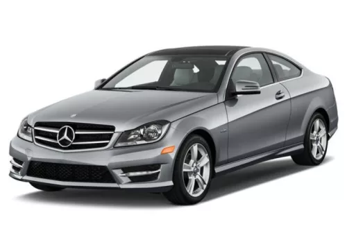 MERCEDES-BENZ C COUPE (C204) plachta na auto (2011-2015)