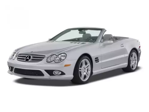 MERCEDES-BENZ SL MOBILE GARAGE Ochranná plachta na auto (2001-2008)