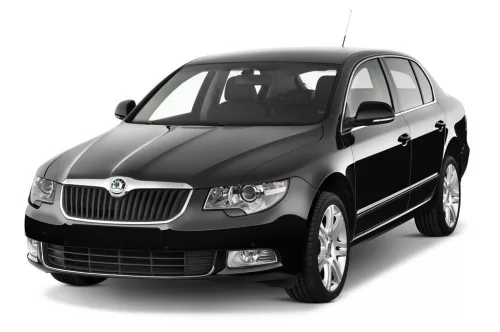 SKODA SUPERB II. (3T) plachta na auto (2008-2015)