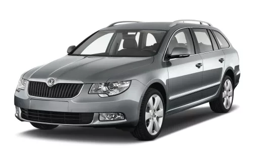 SKODA SUPERB II. (3T) KOMBI plachta na auto (2008-2015)