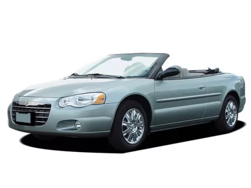 CHRYSLER Sebring Coupé / Cabrio MOBILE GARAGE Ochranná plachta na auto (2000-2010)