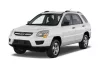 KIA SPORTAGE (KM) plachta na auto (2004-2010)