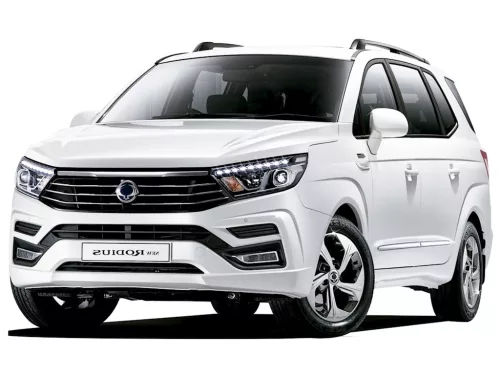 SSANGYONG RODIUS plachta na auto (2013-)