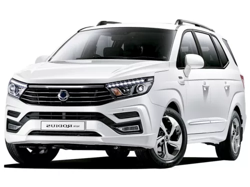 SSANGYONG RODIUS MOBILE GARAGE Ochranná plachta na auto (2013-)