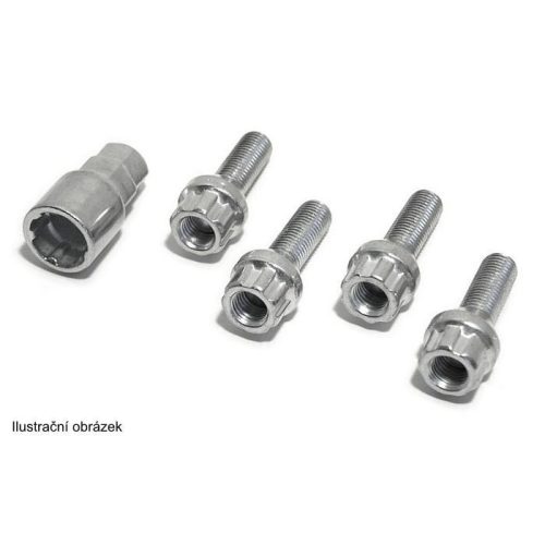 Šroub kola M12 x 1,50 x 26 mm - kulový kohout C