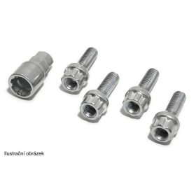 Šroub kola M12 x 1,25 x 26 mm - kónický, A