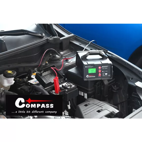 Compass Nabíječka autobaterií 5 - 120Ah (12/24V)