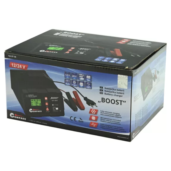 Compass Nabíječka autobaterií 5 - 120Ah (12/24V)