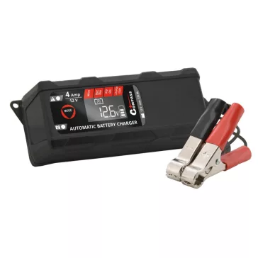   Compass Automatická nabíječka autobaterií 1 - 120Ah (4Amp)