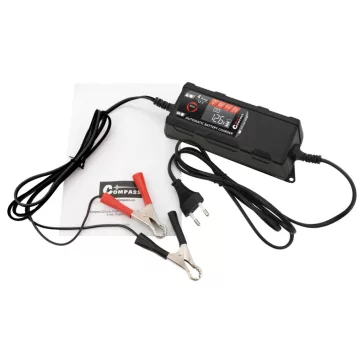   Compass Automatická nabíječka autobaterií 1 - 120Ah (4Amp)