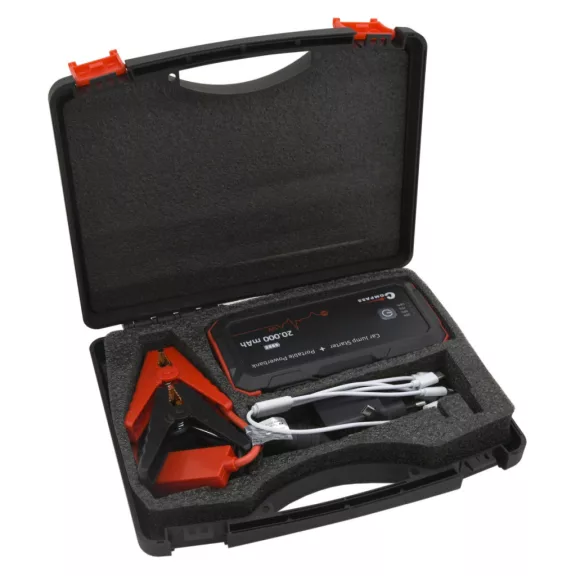 Compass Power banka s funkcí JUMP STARTER (20.000mAh, 2000A)