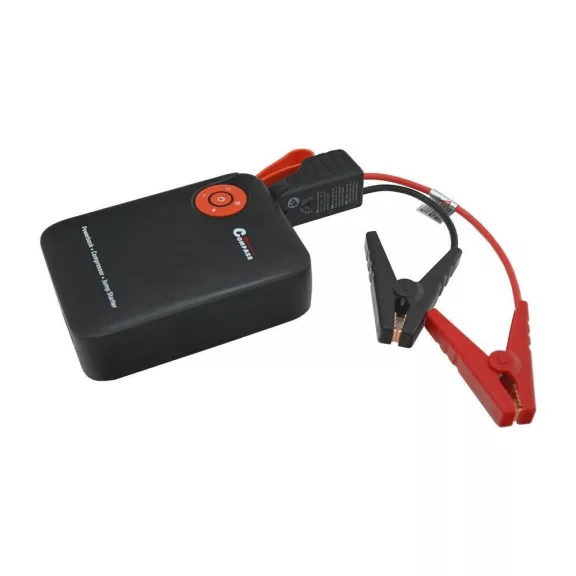Compass Startovací zdroj s kompresorem, powerbankou a svítilnou (7200mAh, 600A)