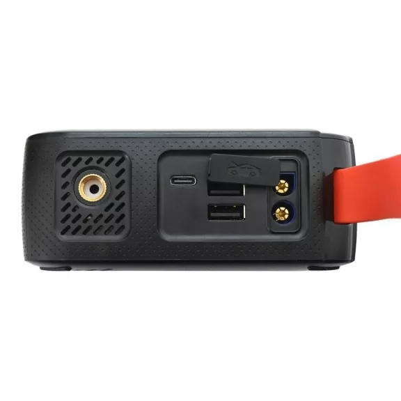 Compass Startovací zdroj s kompresorem, powerbankou a svítilnou (7200mAh, 600A)