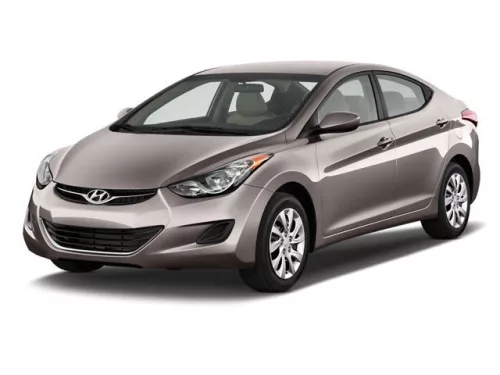 HYUNDAI ELANTRA (MD) 3D GUMOVÉ KOBERCE (2011-2016)