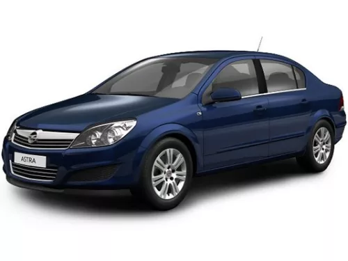 OPEL ASTRA H SEDAN 3D GUMOVÉ KOBERCE (2004-2012)