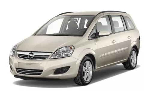 OPEL ZAFIRA B 3D GUMOVÉ KOBERCE (2005-2015)