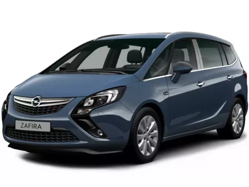 OPEL ZAFIRA C TOURER 3D GUMOVÉ KOBERCE (2011-2020)