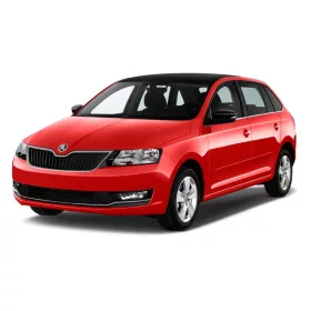 SKODA RAPID SPACEBACK 3D GUMOVÉ KOBERCE (2013-2019)