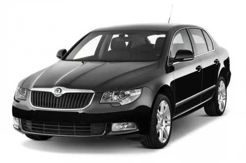 SKODA SUPERB II. (3T) 3D GUMOVÉ KOBERCE (2008-2015)