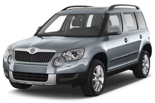 SKODA YETI 3D GUMOVÉ KOBERCE (2009-2017)