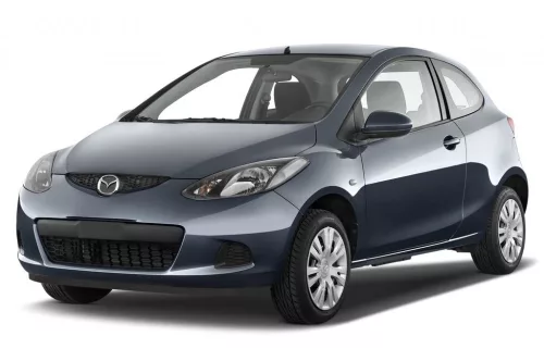 MAZDA 2 (DE) 3D GUMOVÉ KOBERCE (2007-2014)