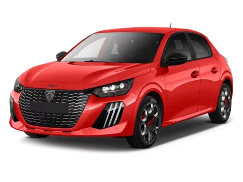 PEUGEOT E-208 3D GUMOVÉ KOBERCE (2019-)