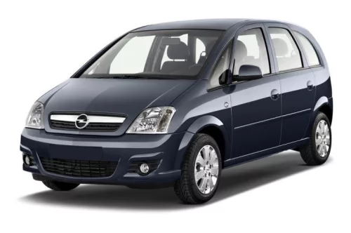 OPEL MERIVA A 3D GUMOVÉ KOBERCE (2002-2010)