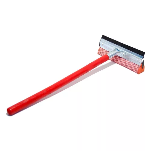 Kompas stěrač do auta s dřevěnou rukojetí - 43cm