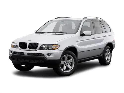 Střešní nosiče BMW X5 1999-2006 (s podélníky)