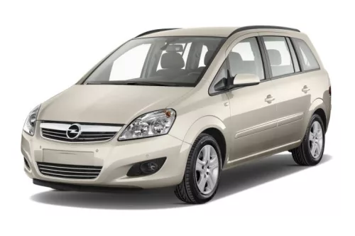 OPEL ZAFIRA B VANA DO KUFRU (2005-2015)