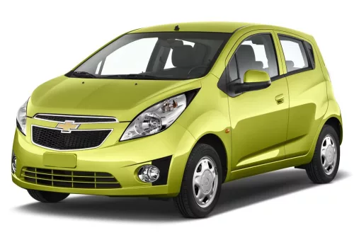Střešní nosiče Chevrolet Spark 2010-2015 (hb, s podélníky)
