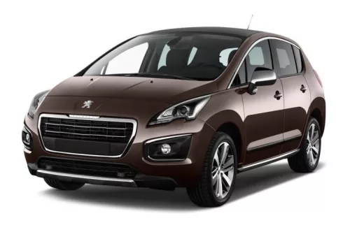 PEUGEOT 3008  3D GUMOVÉ KOBERCE (2009-2016)