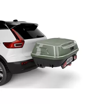   Přepravní box na tažné zařízení Hapro Boxer Hexagon L (420l, zelený)