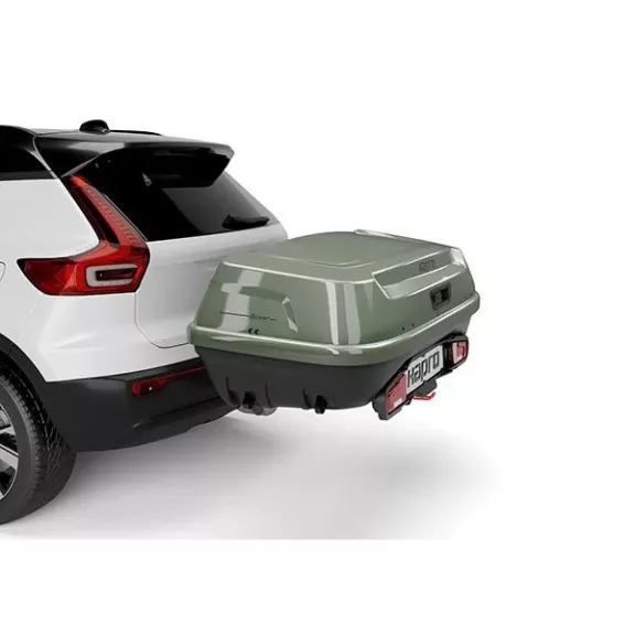 Přepravní box na tažné zařízení Hapro Boxer Hexagon L (420l, zelený)