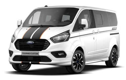 FORD TOURNEO CUSTOM (Krtátka verze) MOBILE GARAGE Ochranná plachta na auto (2018-2024)