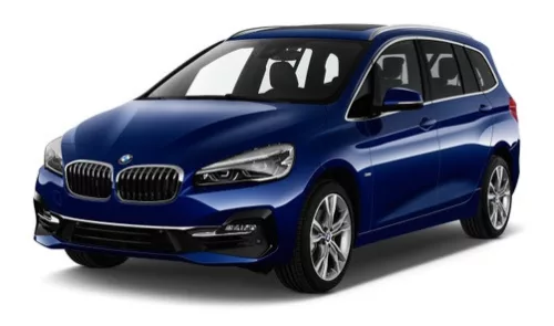 Střešní nosiče BMW 2 2015-2019 (Gran tourer, s integrovanými podélníky)