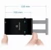 Držák telefonu a tabletu (s přísavkou, dlouhé rameno 36 cm)