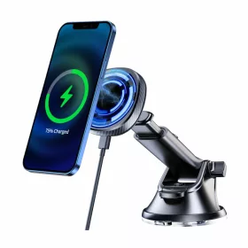   Držák telefonu s bezdrátovou nabíječkou (MagSafe, s přísavkou, teleskopický)
