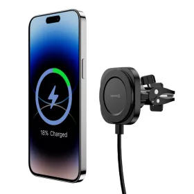   Držák telefonu s bezdrátovou nabíječkou (MagSafe, do mřížky, s kloubem)