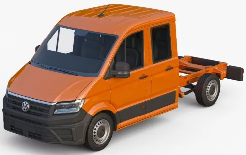 VW CRAFTER DVOJITÁ KABINA VANIČKOVÉ AUTOKOBERCE (2017-)