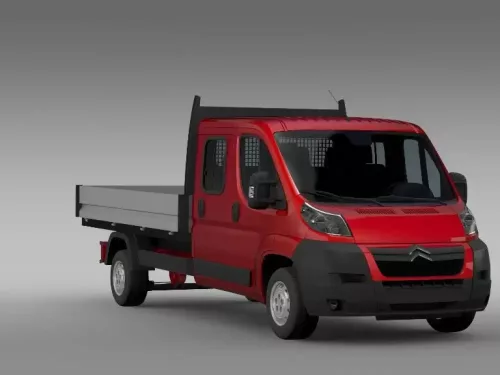 CITROEN JUMPER DVOJITÁ KABINA GUMOVÉ KOBERCE (2006-2014)