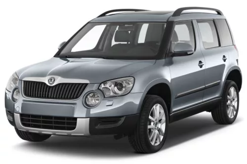 SKODA YETI Boční ochranné lišty (2009-2017)