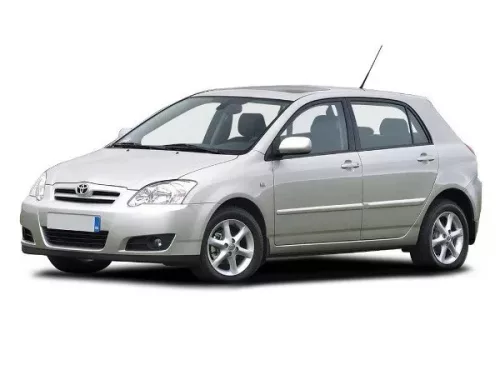 TOYOTA COROLLA (E120) (SEDAN) Boční ochranné lišty (2002-2007)