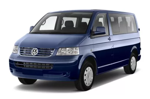 VW TRANSPORTER T5 (van, minivan, dlouhá verze) Boční ochranné lišty (2004-2014)