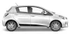 TOYOTA YARIS (XP130) (5 dveří) Boční ochranné lišty (2011-2020)