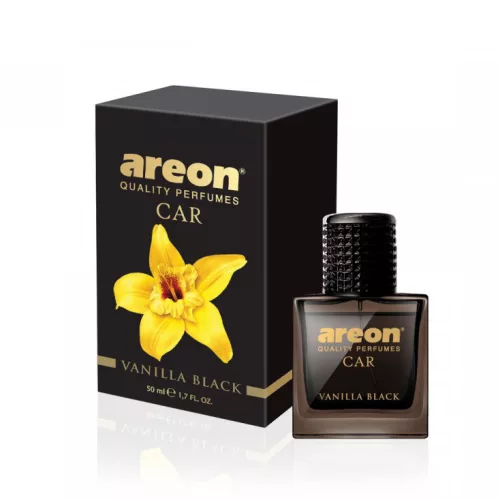 Parfém pro osvěžení vzduchu do auta Areon Vanilla Black - 50ml