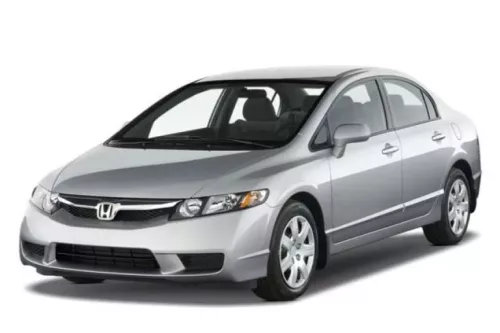 HONDA CIVIC (FB/FG) (SEDAN) PAWA Boční ochranné lišty (2012-2016)
