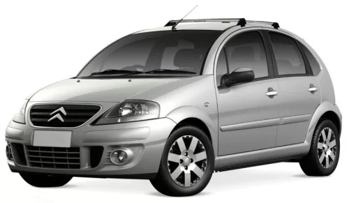 Střešní nosiče s přesahem Citroen C3 2002-2009